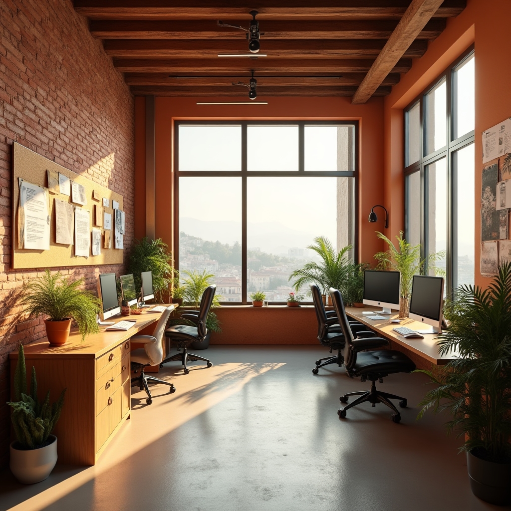 Team di Mirarqen Digital nello spazio di lavoro a Rimini